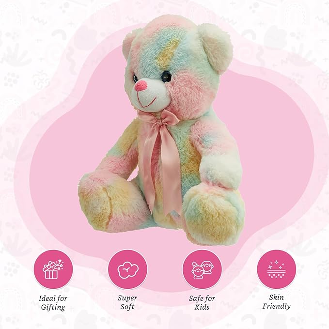 Jam & Honey Teddy Bear, Cute, Plush/Soft Toy for Boys,